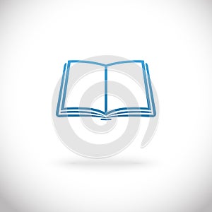 Open book icon