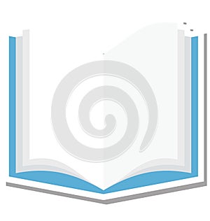 Open Book Isolated Vector Icon Editable