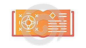 Open Book Learning Education, Knowledge Study, vector design Generative AI