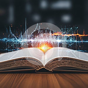 Merging traditional literature with modern digital elements. The