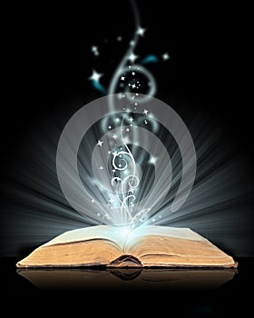 Open book magic