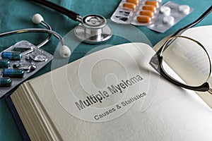 Open Book Of multiple myeloma photo