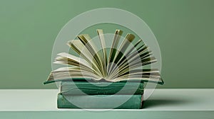 An Open Book on Stack.AI generated image photo