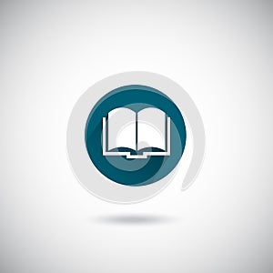 Open book - Vector icon