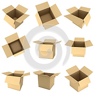 Open box 3d set