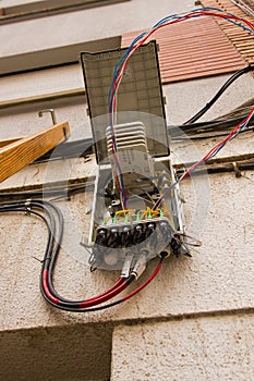 Open Box Fiber Optic Cabling