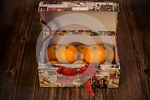 Aprire cabina pieno da maturo succoso mandarini 