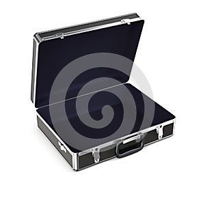 Open briefcase