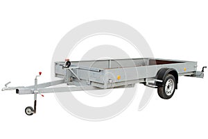 Open car trailer