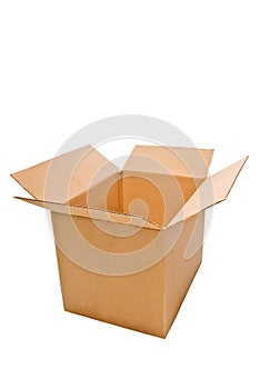 Open Cardboard Box