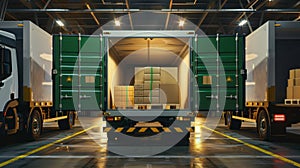 The Open Cargo Truck.AI generated image