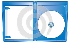 Open Case Blu-Ray Template photo