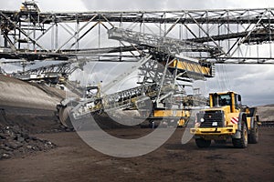 Open cast mining photo