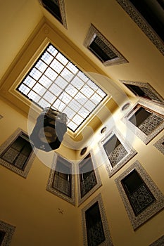 Open courtyard of a Moroccan house