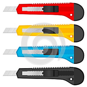 Open cutter knife
