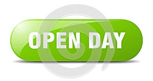 open day button. open day sign. key. push button.