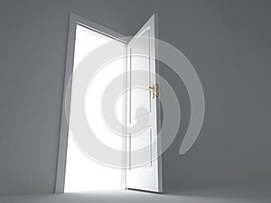 Open door