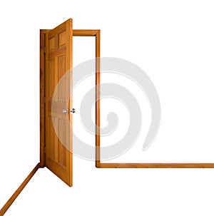 Open Door (clipping path)