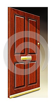 Open Door Illustration