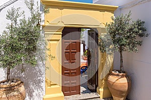 Open Door. Lindos, Rhodes, Greece