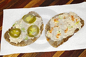 Open Face Tuna Salad Sandwich