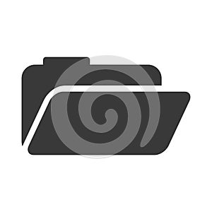 Open Folder Icon Vector