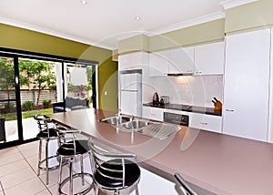 Open Galley-Style Kitchen photo