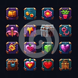 open gift box game ai generated