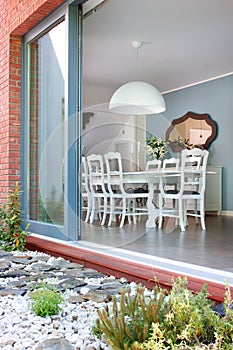 Open Ground Level Dining Room