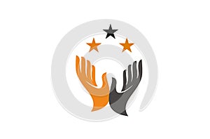 open hand logo