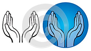 Open Hands Logo