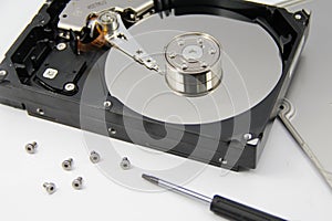 Open harddrive