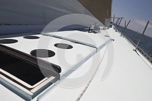 Open Hatch on Yacht