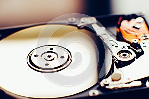 Open hdd (hard, disk) from computer
