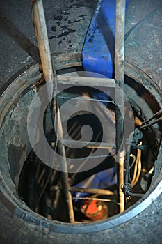 Open Manhole photo