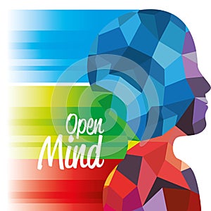 Open mind sign
