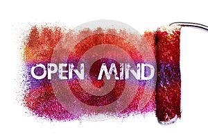 The open mind word painting