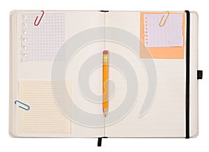 Open notebook