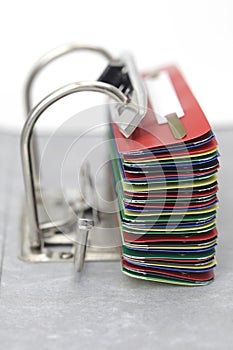 Open office ring binder