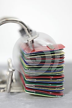 Open office ring binder