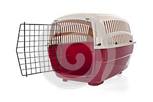 Open pet carrier