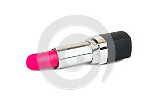 Open pink lipstick