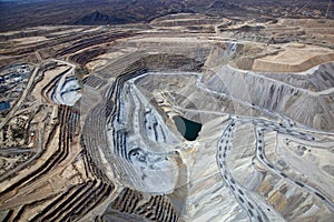 Open Pit Copper Mine photo