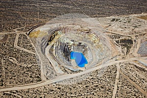 Open Pit Copper Mine