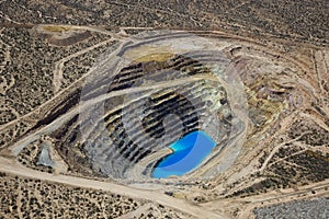 Open Pit Copper Mine