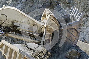 Open pit machinery