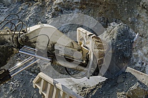 Open pit machinery