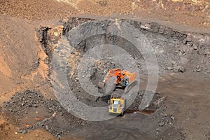 Manganese Mining and processing pit