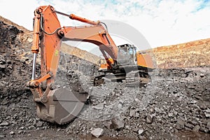 Manganese Mining and processing pit