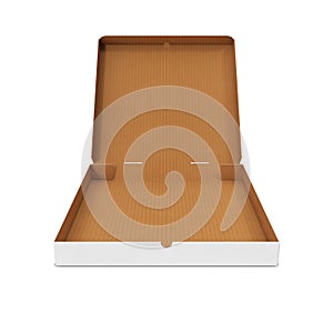 Open pizza box